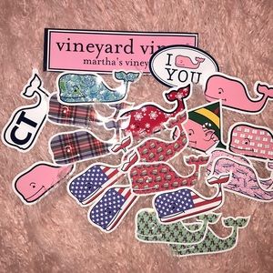 🐳Lot of 20 vineyard vines stickers🐳